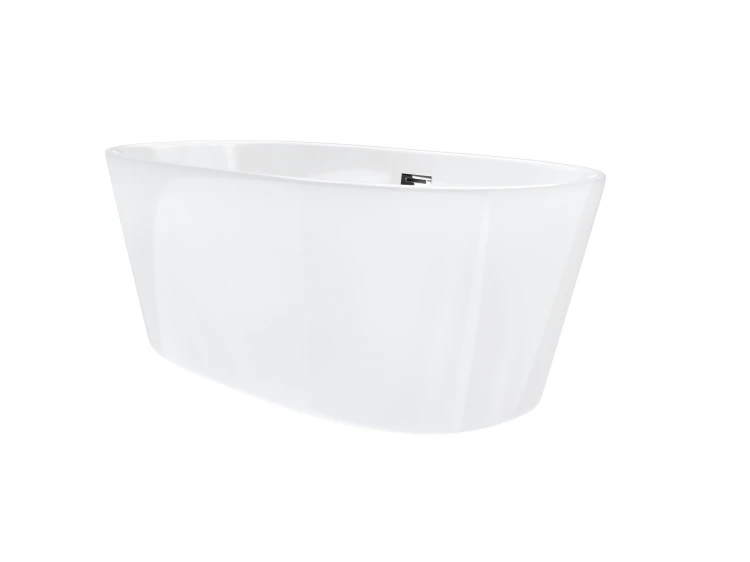 Wanna wolnostojąca corsan salina 170 x 72 cm korek klik-klak chrom