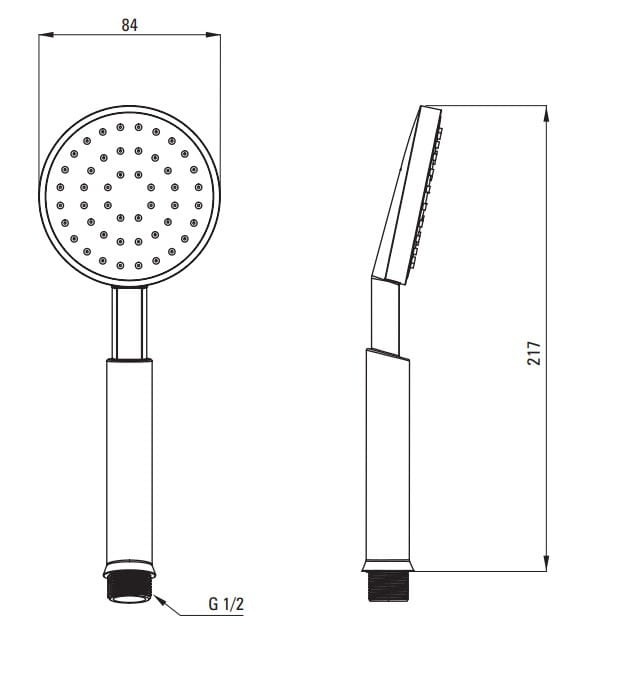 Bateria wannowa 4-otworowa Deante Temisto Nero czarna