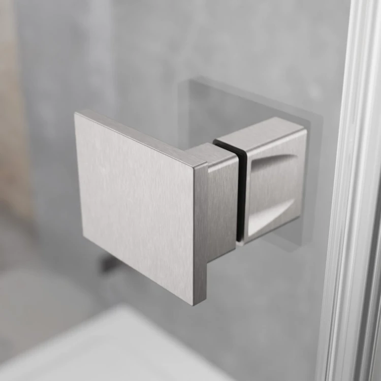 Drzwi prysznicowe Radaway Essenza Brushed Nickel DWJ prawe