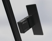 Kabina prysznicowa Nes Black KDD I Frame Radaway