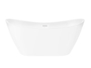 Wanna wolnostojąca corsan e043 nauti 160 cm z wykończeniem białym