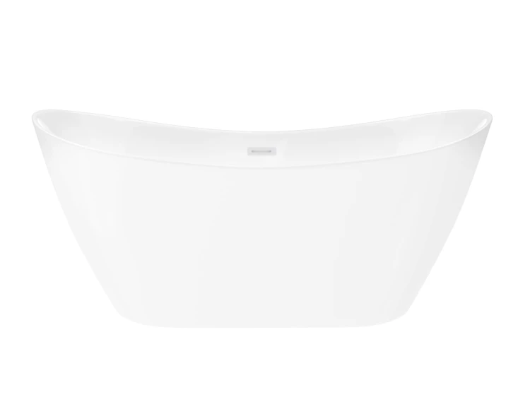 Wanna wolnostojąca corsan e043 nauti 160 cm z wykończeniem białym