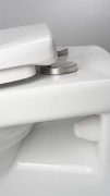 Miska wisząca WC z deską bezkołnierzowa Boro Deante