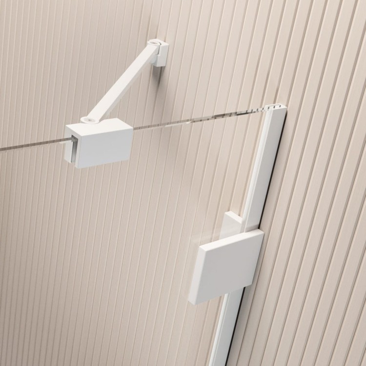 Kabina Radaway Essenza Pro white PDD 100x80x200 przejrzysta