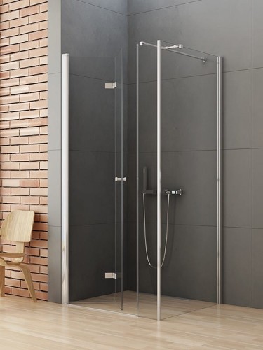 Kabina New Trendy New Soleo Plus 110x80x195 lewa, szkło czyste