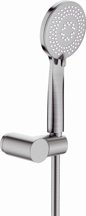 Zestaw prysznicowy punktowy stal szczotkowana Arnika Deante