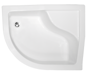 Brodzik asymetryczny prawy Besco MAXI-PMD 120x85x24