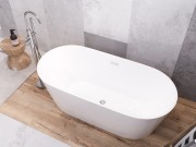 Bateria wannowa wolnostojąca corsan cmm35ch chromowana