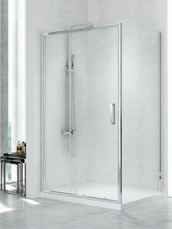 Kabina prysznicowa New Trendy New Corrina 100x80x195 szkło czyste