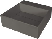 Umywalka granitowa nablatowa 40x40 z maskownicą Correo Deante
