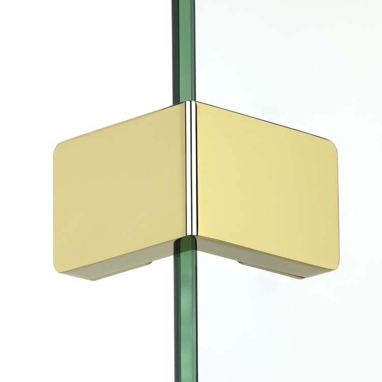 Kabina przyścienna New Trendy Eventa Gold Shine prawa