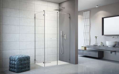 Kabina Radaway Arta KDS II 100x80x200 prawa, szkło przejrzyste