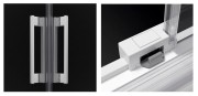 Kabina prysznicowa Radaway Idea White KDD 110x110x200,5 biała