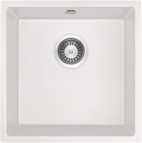 Zlewozmywak granitowy 1-komorowy Corda Deante alabaster