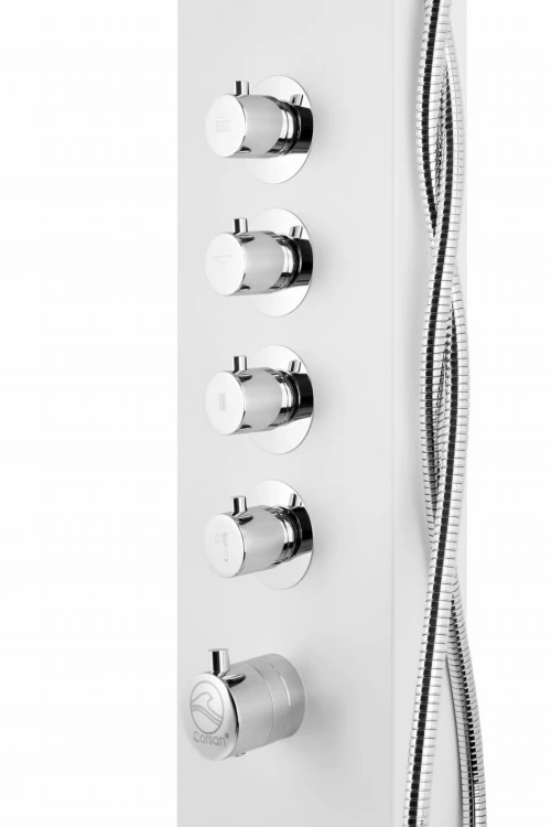 Corsan led kaskada a013a biały z oświetleniem