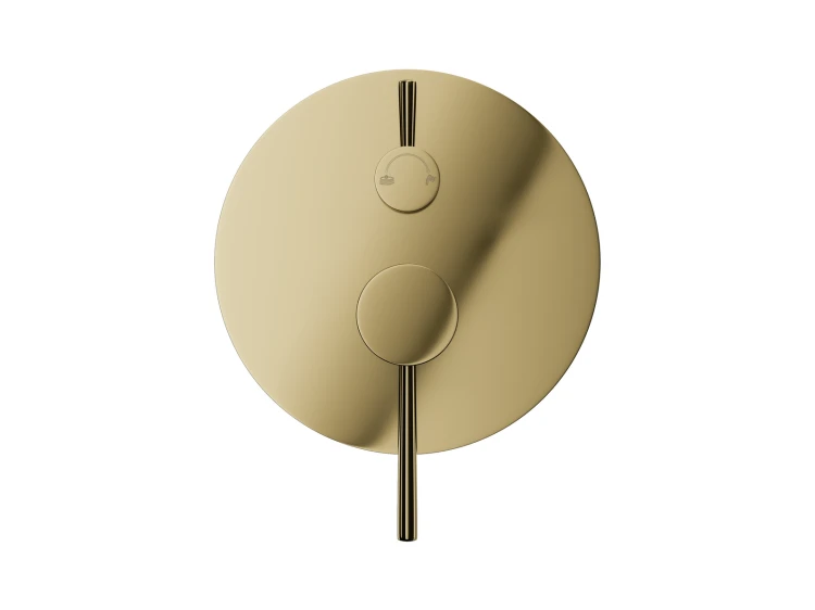 Zestaw prysznicowy podtynkowy corsan lugo z03mgl złoty