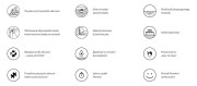 Brodzik prostokątny PROTOS Cement Stone 100x130 Schedpol Schedline, szary