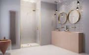Drzwi prysznicowe Furo Gold DWJ 160x200 Radaway prawe złote