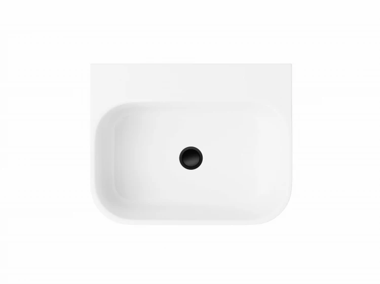 Stojąca umywalka akrylowa corsan olia mu5040 biała