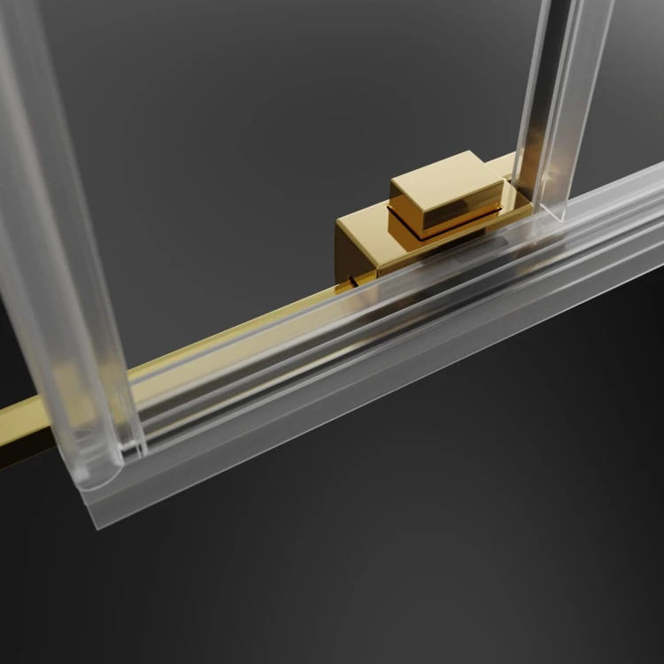 Kabina prysznicowa Radaway Idea Gold KDJ 100x120x200,5 prawa, złota