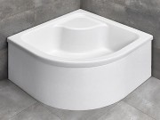 Brodzik głęboki półokrągły Radaway Naxos A 90x90x41x26