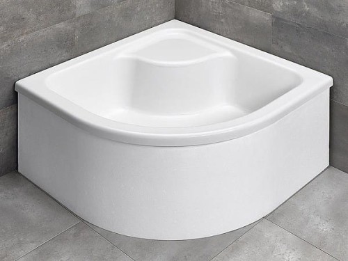 Brodzik głęboki półokrągły Radaway Naxos A 90x90x41x26