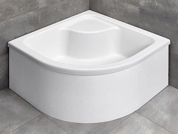 Brodzik głęboki półokrągły Radaway Naxos A 90x90x41x26