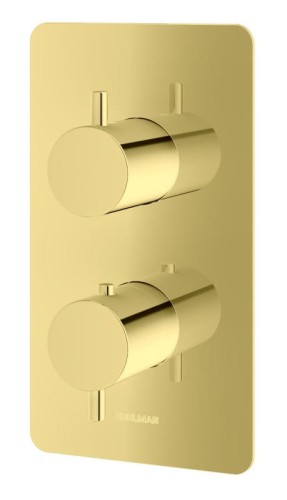 Bateria wannowa termostatyczna złota Axel Gold KOHLMAN QW433AGD