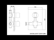 Bateria prysznicowa termostatyczna KOHLMAN Excelent QW431H