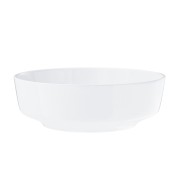 Umywalka nablatowa corsan okrągła 415x415x135 mm z korkiem klik-klak złotym