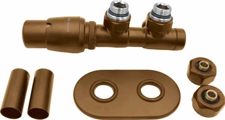 Zawór termostatyczny do grzejnika łazienkowego - lewy