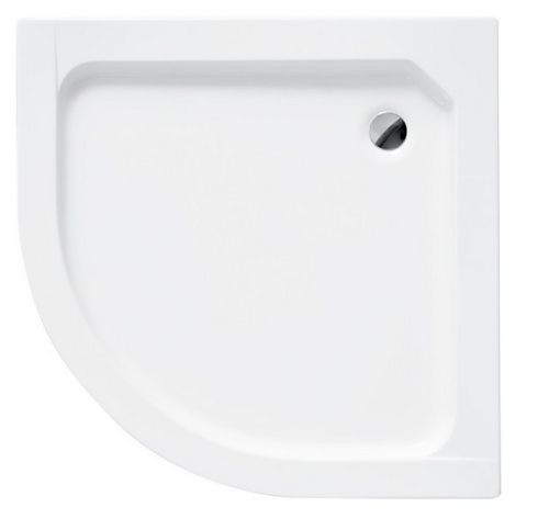 Brodzik półokrągły Besco ALEX-PMD 80x80x4