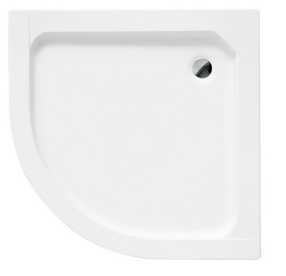 Brodzik półokrągły Besco ALEX-PMD 80x80x4