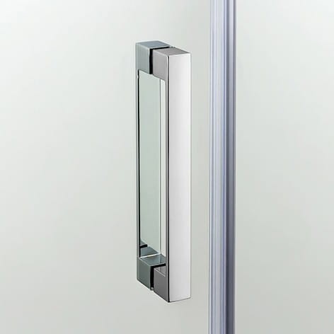 Kabina asymetryczna New Trendy New Komfort 100x80x195 szkło grafit