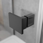 Drzwi prysznicowe Radaway Essenza 8 Black DWJ lewe