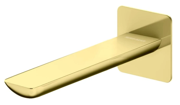 Wylewka ścienna wody 20 cm złota  Experience Gold KOHLMAN QW230EGD