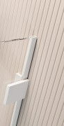 Kabina prysznicowa Radaway Essenza Pro White Walk-in II 85x200