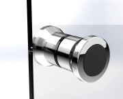 Kabina półokrągła Radaway Eos PDD II 100x80x195 szkło przejrzyste