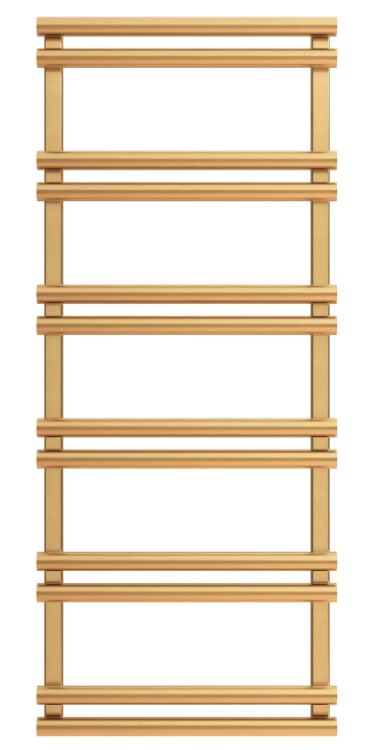 Grzejnik łazienkowy Sunerzha Apus 120x50 złoto szczotkowane