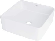 Umywalka ceramiczna nablatowa biała Jasmin Deante