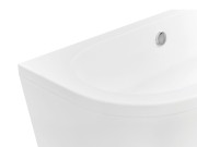 Wanna przyścienna Besco Volya 170x75 cm biała