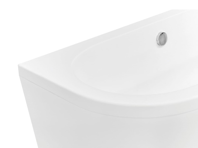 Wanna przyścienna Besco Volya 170x75 cm biała