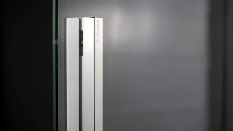 Ścianka prysznicowa walk-in 140x195 chrom Prizma Deante