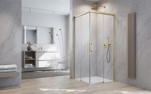 Kabina prysznicowa Radaway Idea Brushed Gold KDD