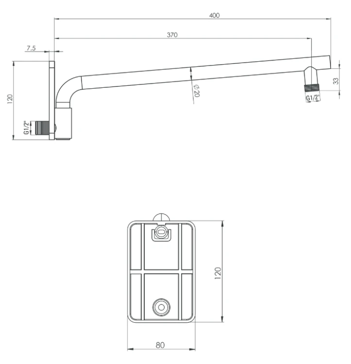 Deante Box Komplet z boxem podtynkowym termostatyczny zaokrąglony Bianco