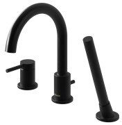 Bateria wannowa 3-otworowa czarna Axel Black KOHLMAN QB241AB