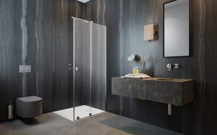 Kabina prysznicowa Furo KDJ RH 90x90x200 Radaway prawa