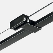 Drzwi prysznicowe New Trendy Eventa Black Chrome lewe czyste