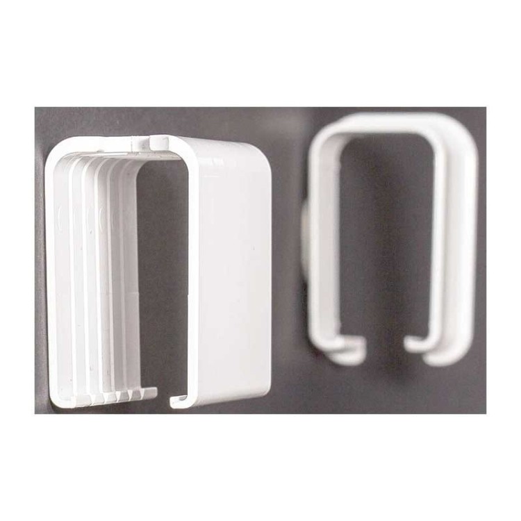 Grzałka elektryczna H+E Radeco z kablem/maskownicą chrom/czarna