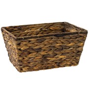 Koszyk hiacynt brąz koszoplotka 30x20x15h dno:25x15